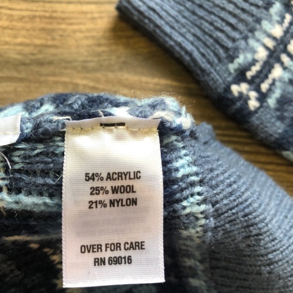 Vtg Le Tigre Snowflake Design Long Sleeve Sweater - Picture 6 of 6